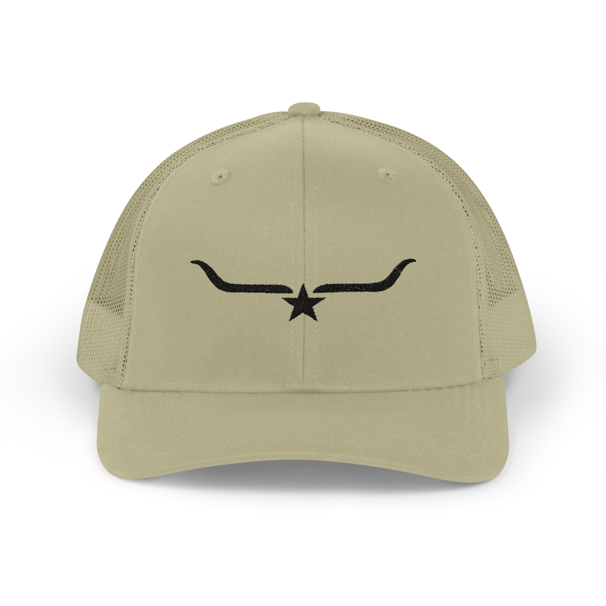 RSH Horn Logo Snapback Trucker Cap – Embroidered Horn Logo
