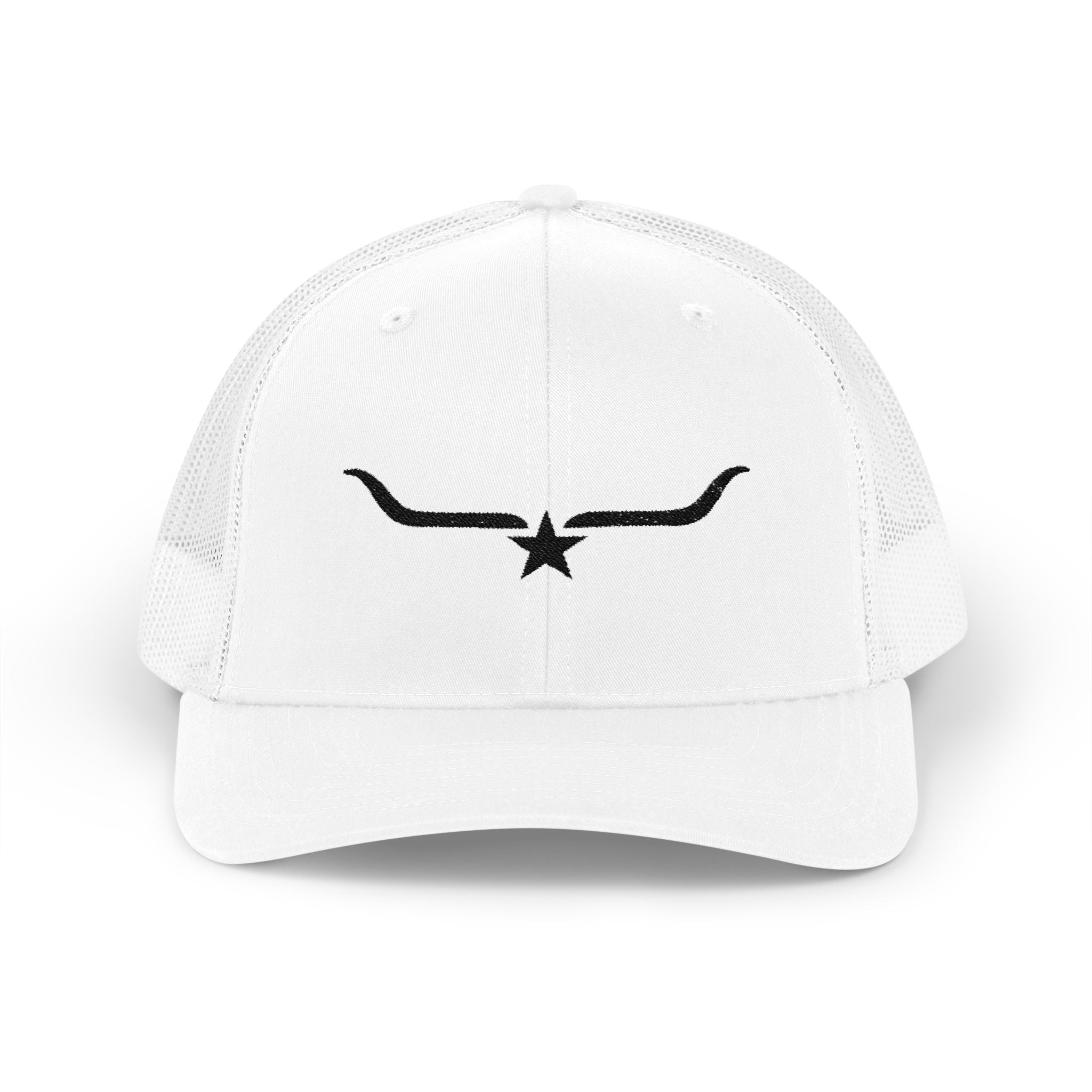 RSH Horn Logo Snapback Trucker Cap – Embroidered Horn Logo