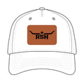 RSH Rugged Mid-Profile Baseball Cap – Leather Patch