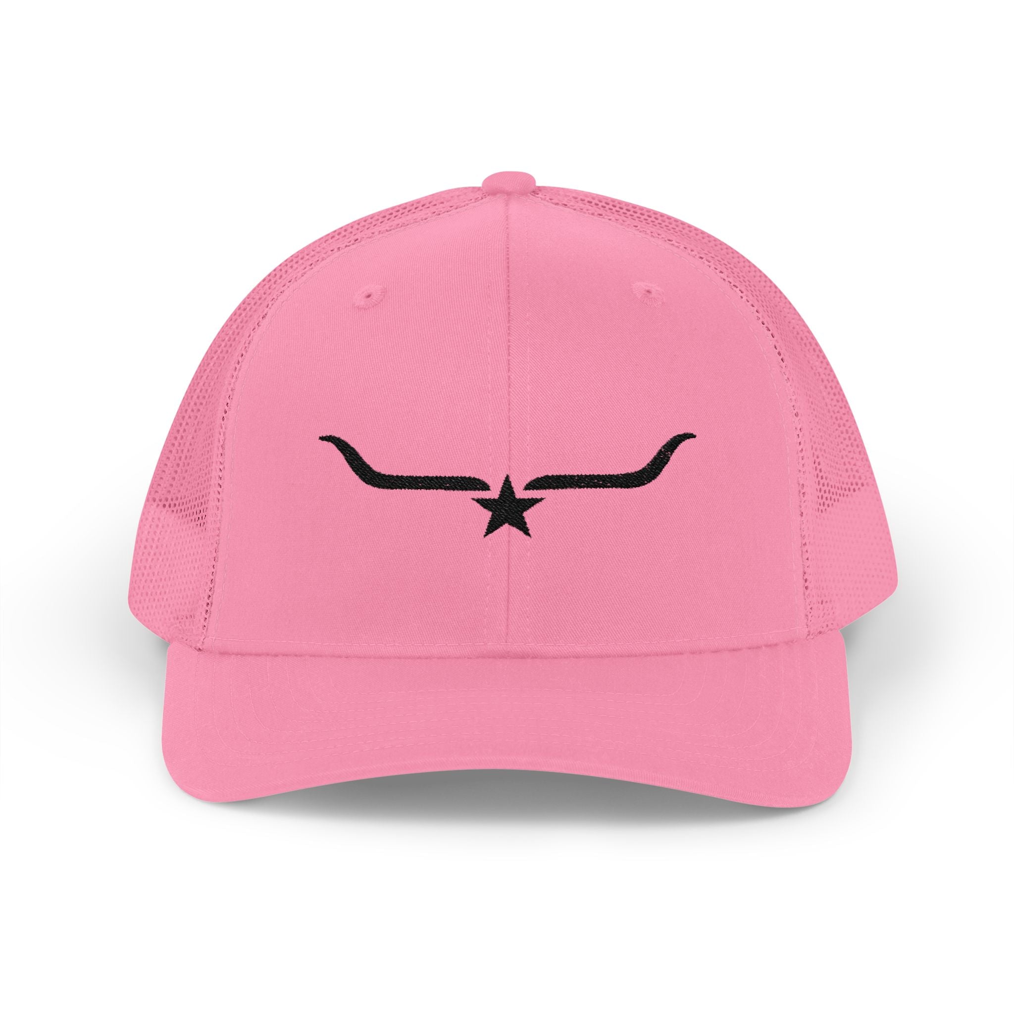 RSH Horn Logo Snapback Trucker Cap – Embroidered Horn Logo