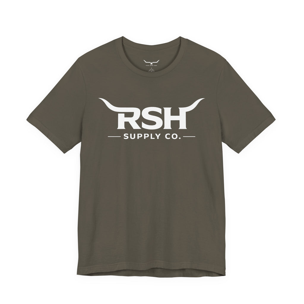 RSH Supply Co Classic Logo Tee – Dark Edition