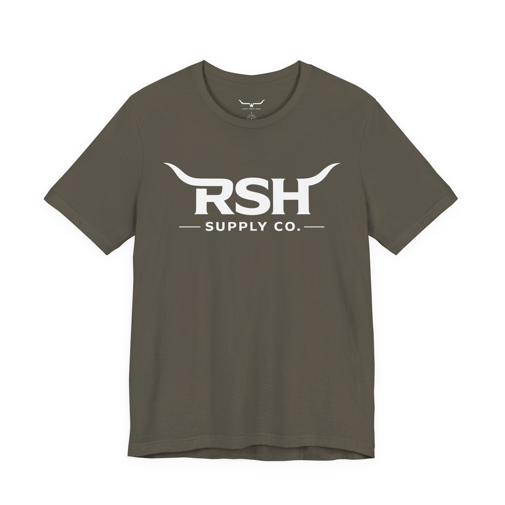 RSH Supply Co Classic Logo Tee – Dark Edition