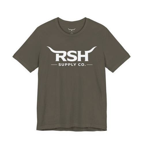 RSH Supply Co Classic Logo Tee – Dark Edition