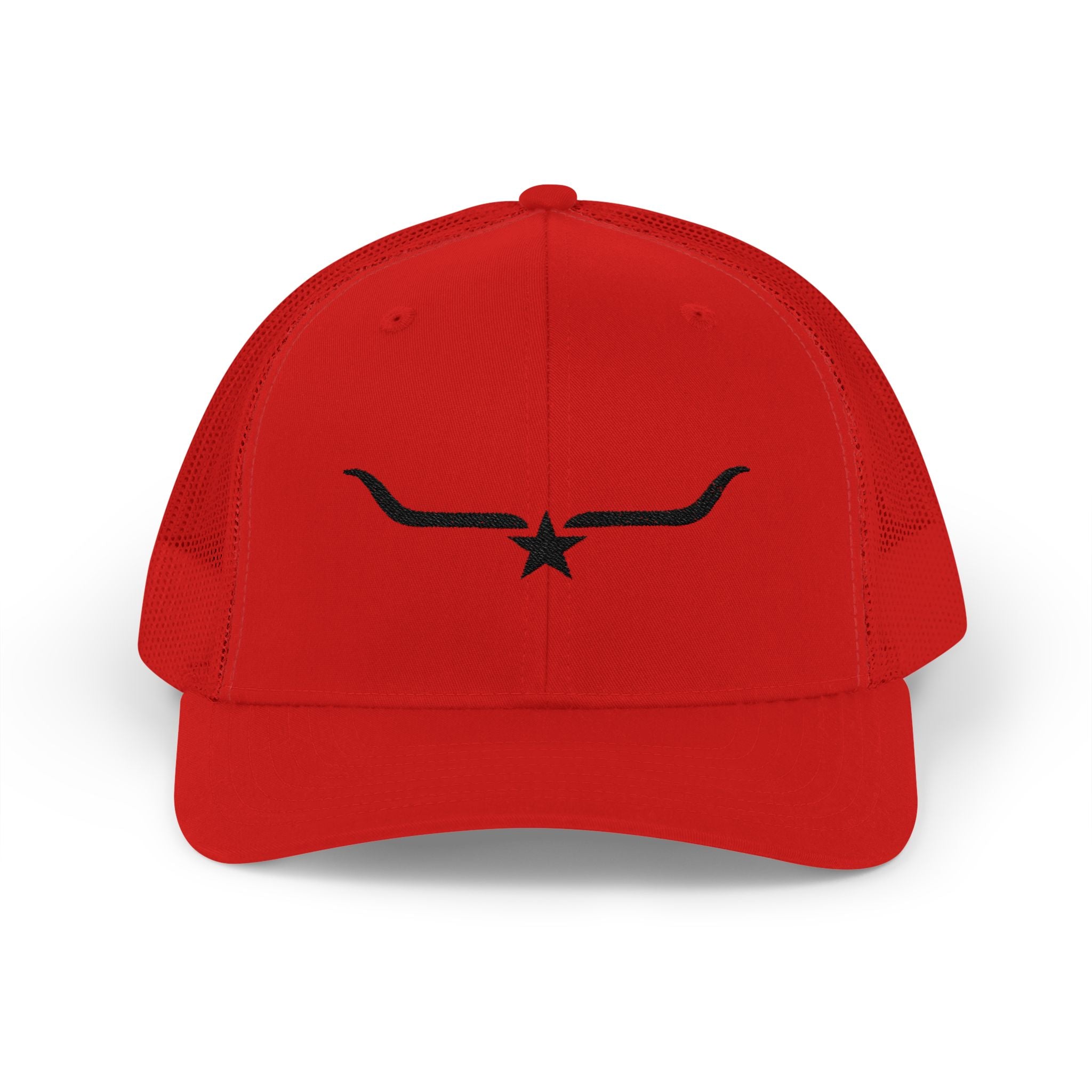 RSH Horn Logo Snapback Trucker Cap – Embroidered Horn Logo